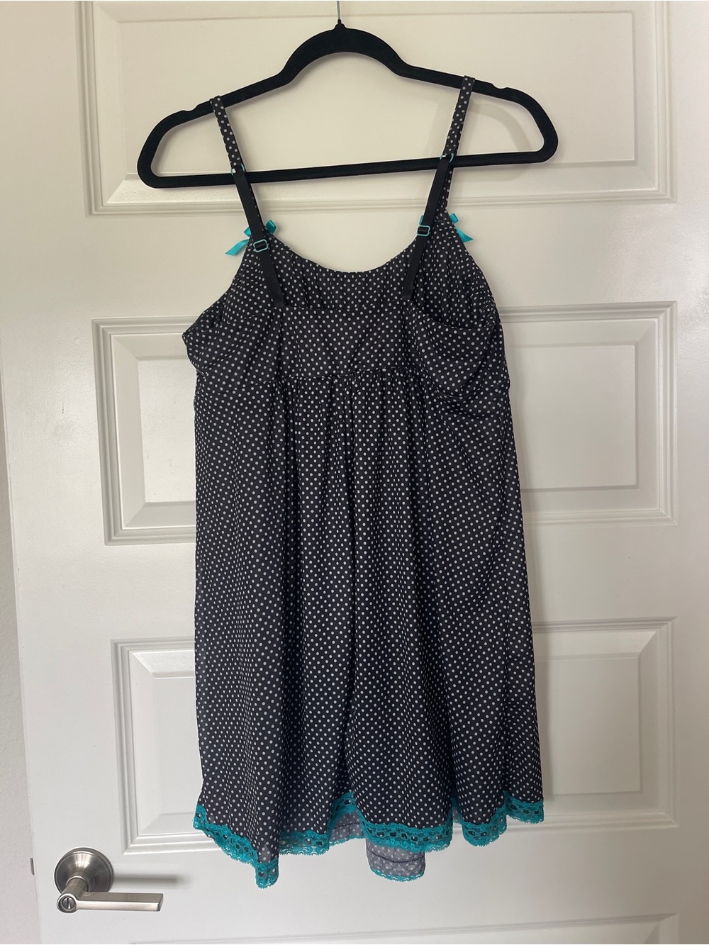 Cacique Polka Dot Babydoll Chemise | Size 18/20 ππ€ - Picture 3 of 3